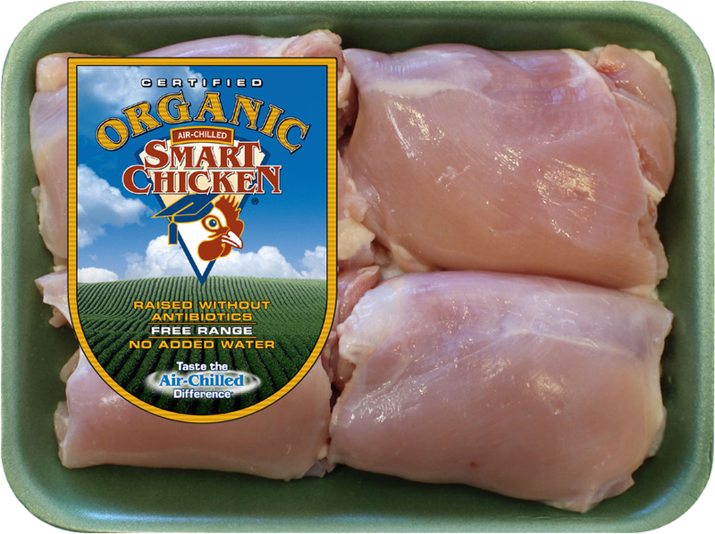Smart Chicken Organic Boneless Skinless Thighs